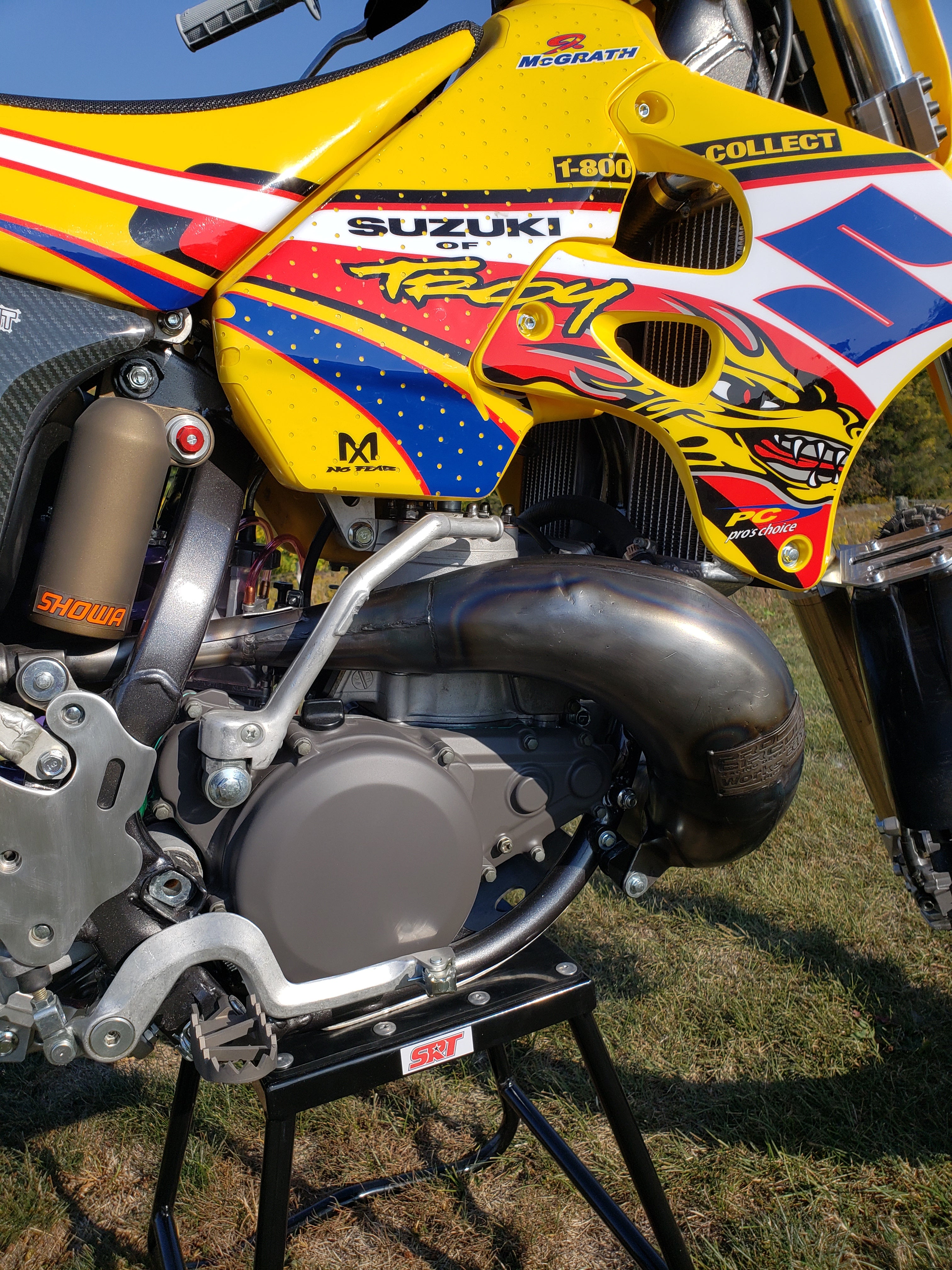 1997 Jeremy McGrath replica | Eight Three Four Moto, LLC.